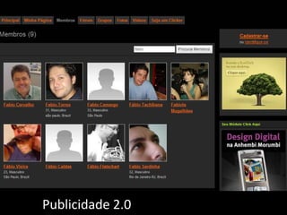 Entendendo a WEB 2.0