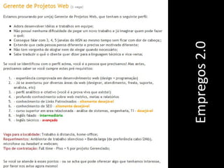 Entendendo a WEB 2.0