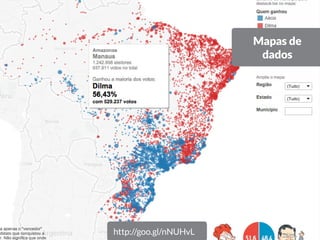 Mapas de
dados
http://goo.gl/nNUHvL
 
