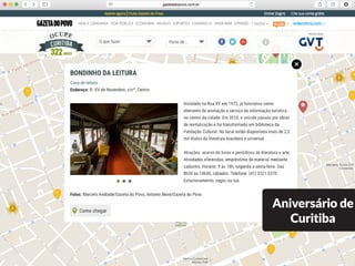 Aniversário de
Curitiba
 