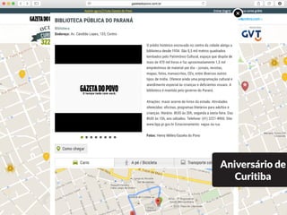Aniversário de
Curitiba
 