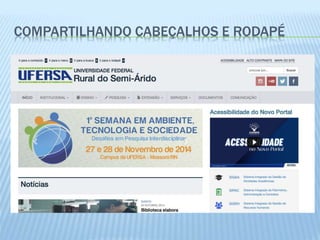 COMPARTILHANDO CABEÇALHOS E RODAPÉ 
 