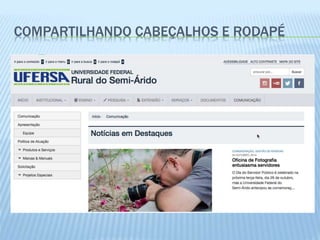 COMPARTILHANDO CABEÇALHOS E RODAPÉ 
 