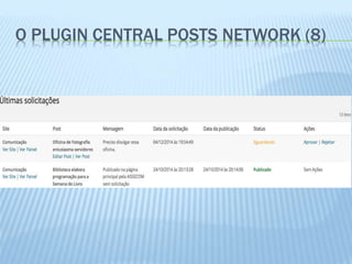 O PLUGIN CENTRAL POSTS NETWORK (8) 
 