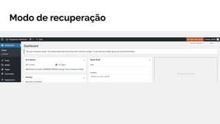 Modo de recuperação
 