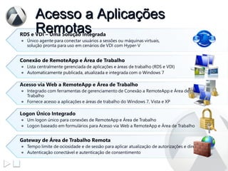 Acesso a Aplicações Remotas 
