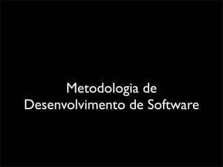 Desenvolvimento Ágil e XP