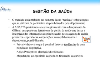Conflito conceitual:		OBJETIVO			SAÚDE		REMUNERAÇÃO		DOENÇA