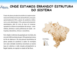 ONDE ESTAMOS ERRANDO? ESTRUTURA DO SISTEMA