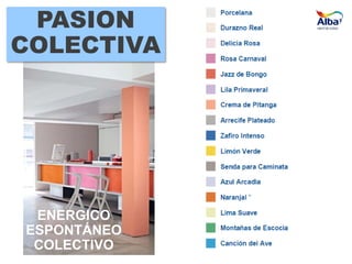 PASION
COLECTIVA
ENERGICO
ESPONTÁNEO
COLECTIVO