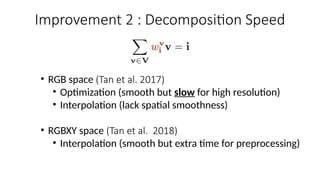 An Improved Geometric Approach for Palette-based Image Decomposition ...