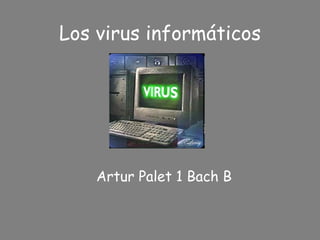 Los virus informáticos




    Artur Palet 1 Bach B
 