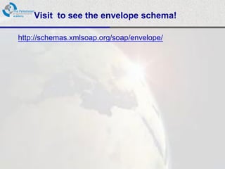 Visit to see the envelope schema!

http://schemas.xmlsoap.org/soap/envelope/
 