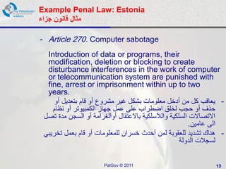 Pal gov.tutorial6.session9.cybercrime | PPT