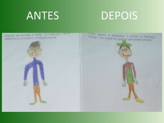 ANTES  DEPOIS 