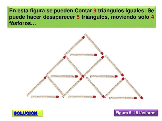 Como Hacer 8 Triangulos Equilateros Con 6 Palillos
