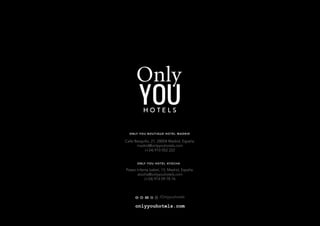 Only You Hotels (English)