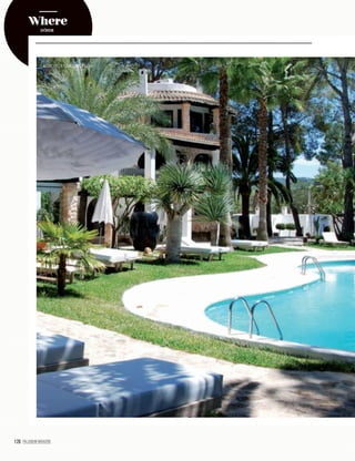 126 PALLADIUM MAGAZINE
AGROTURISMO SA TALIA
Where
DÓNDE
 