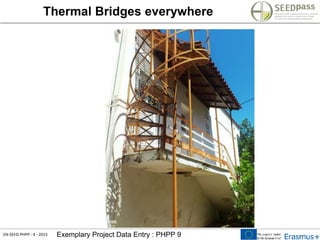 EN-SEED-PHPP - 4 - 2015 Exemplary Project Data Entry : PHPP 9
Thermal Bridges everywhere
 