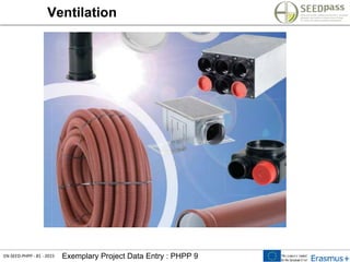 EN-SEED-PHPP - 81 - 2015 Exemplary Project Data Entry : PHPP 9
Ventilation
 