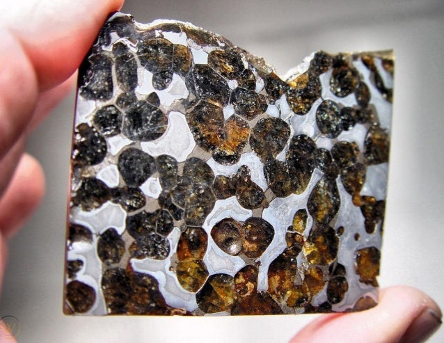 5 Beautiful Pallasite Meteorites Discovered on Earth