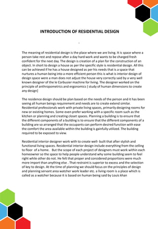 Pallavi Sharma,B.Sc.-Interior Design +One Year Residential Design ...