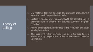 Iron making - Palletization process- Types of palletizers | PDF