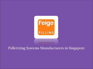 Palletizing Systems Manufacturers in Singapore
 