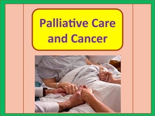 Palliative care with cancer patients 1 | PDF