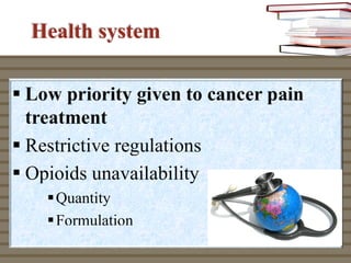 Palliative care with cancer patients 1 | PDF