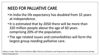 Palliative and end of life care | PPTX