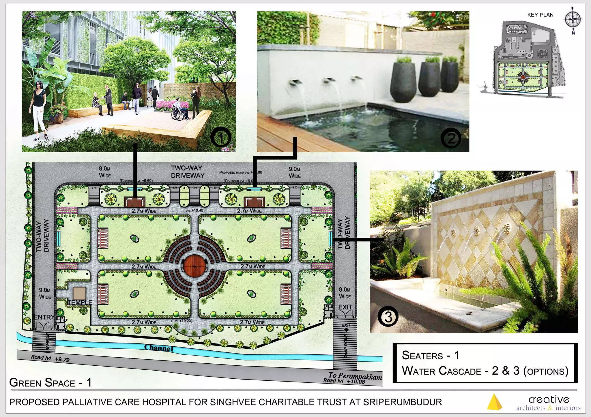 Palliative Care Center located @ Sriperumpudur designed by Creative ...