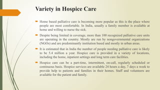 palliative care and end of life care ppt | PPTX