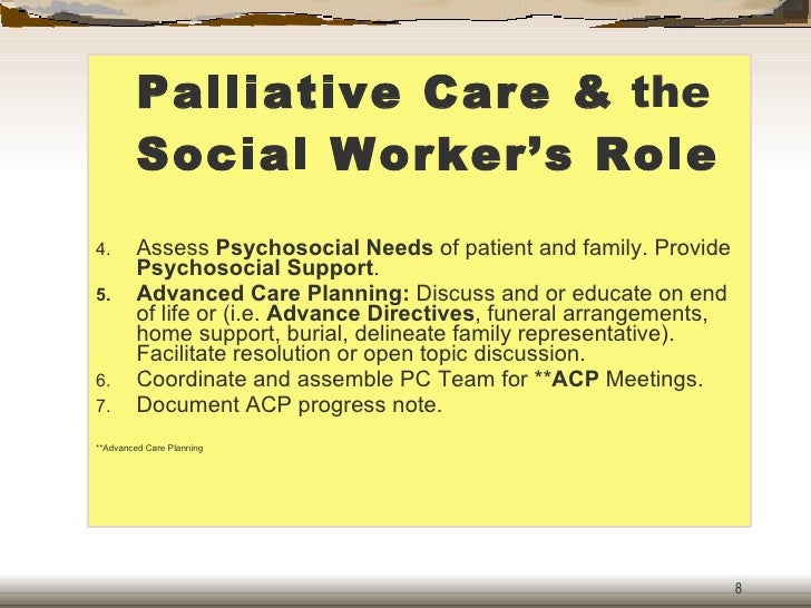 Palliative Care Family Meeting Template