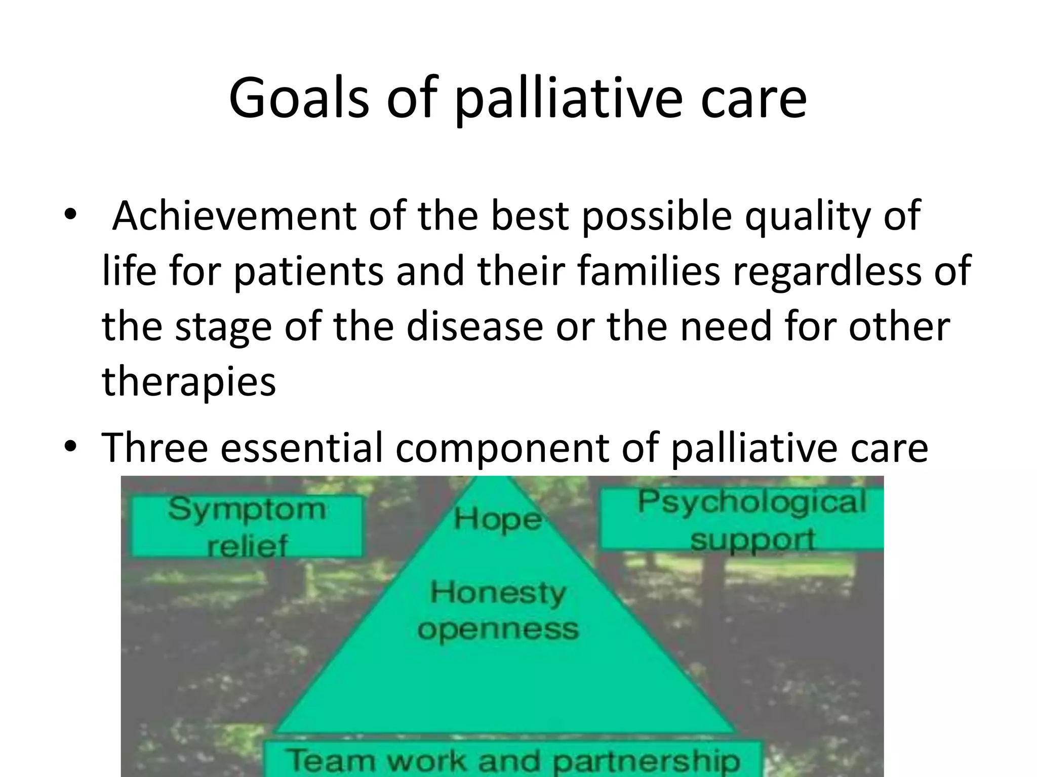 Palliative care and end of life care | PPTX