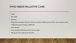 Comprehensive Overview of Palliative Care: Principles, Team Roles, and ...