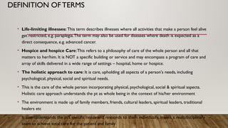Comprehensive Overview of Palliative Care: Principles, Team Roles, and ...