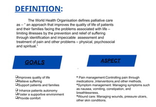 PALLIATIVE CARE S.pptx of the palliative | PPTX