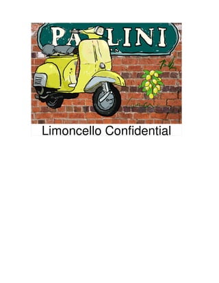 Pallini Limoncello Confidential Slide 1