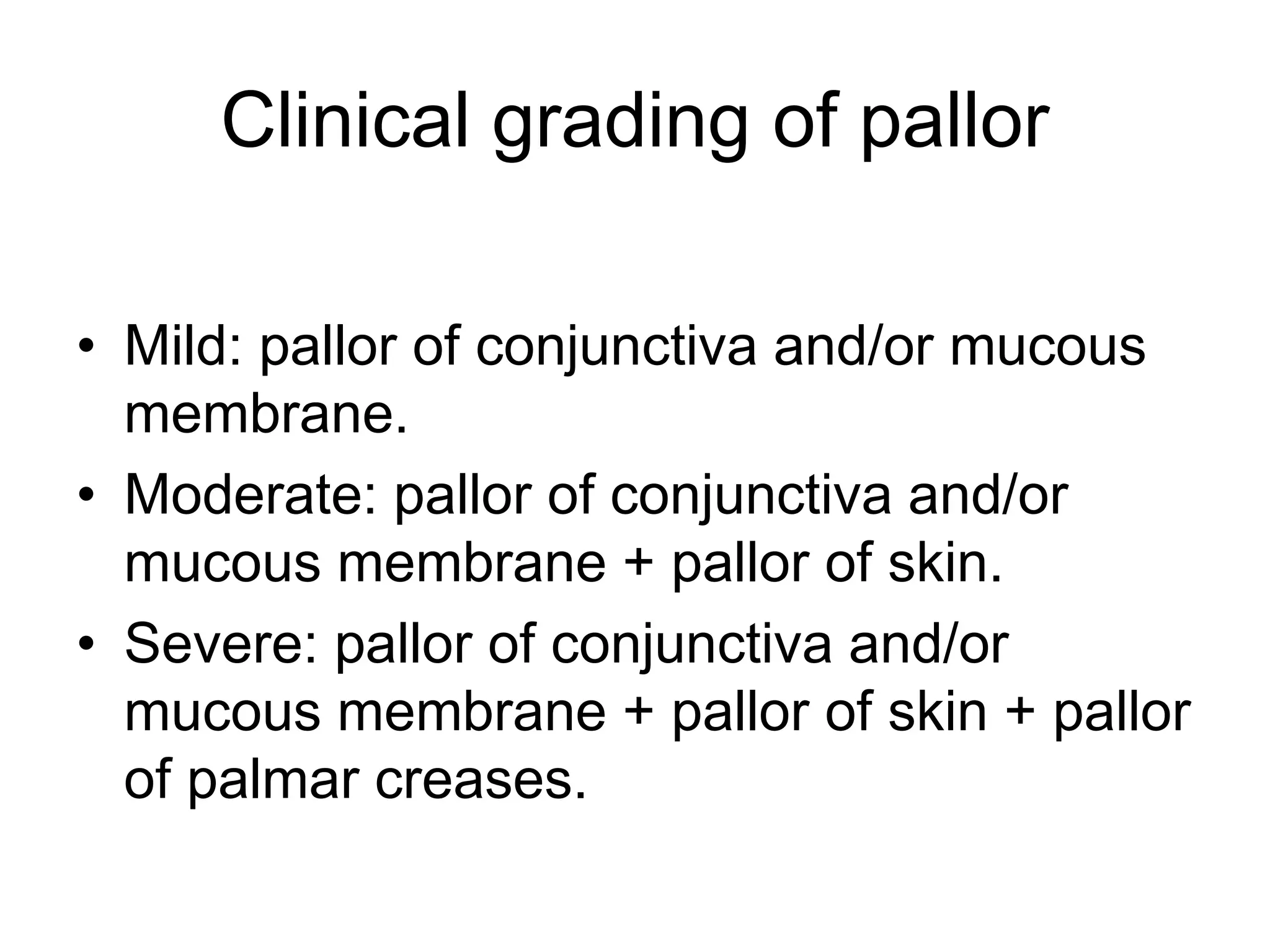 Pallor pptx