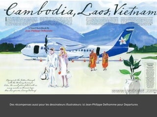 Des récompenses aussi pour les dessinateurs illustrateurs: ici Jean-Philippe Delhomme pour Departures
 