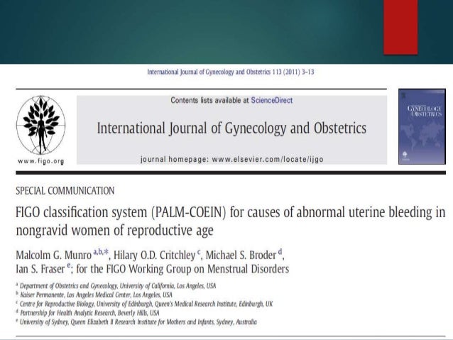 Palm Coein Classification Of Aub