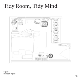 Tidy Room, Tidy Mind
13
Figure 5.
Bedroom in plan
 