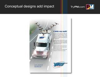Conceptual designs add impact
 