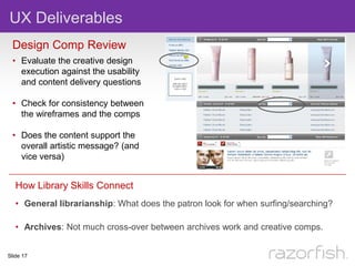 The Intersection of Library Science and User Experience