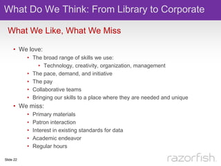 The Intersection of Library Science and User Experience