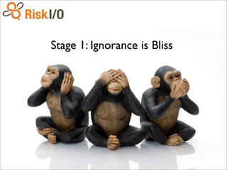 Stage 1: Ignorance is Bliss
 