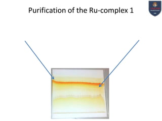 Purification of the Ru-complex 1

 