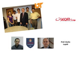 Prof. Giulio
Lupidi

 