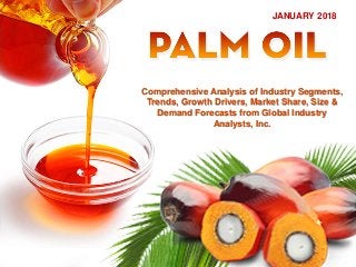JANUARY 2018
Comprehensive Analysis of Industry Segments,
Trends, Growth Drivers, Market Share, Size &
Demand Forecasts from Global Industry
Analysts, Inc.
 